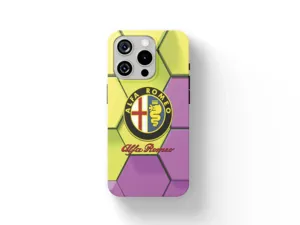 Alfa Romeo Cover Telefono Look Sportivo da Gara